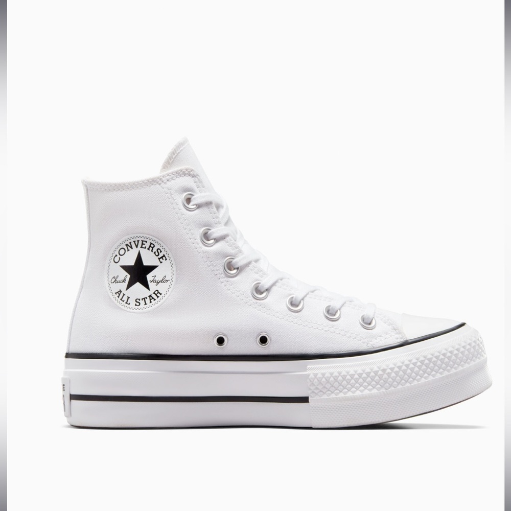 Like New Platform Converse High Tops